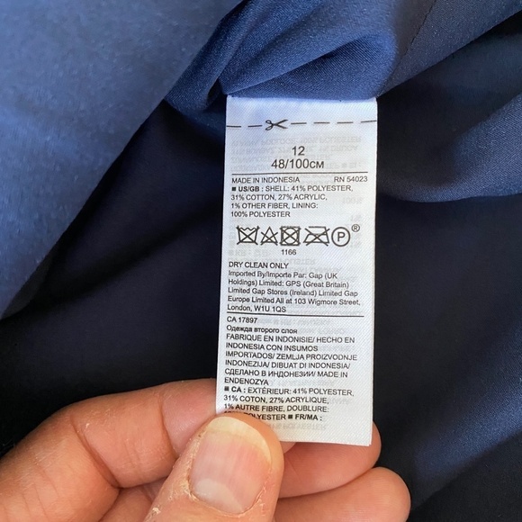 Banana Republic‎ Women's Burlap Style 1/2 Zip Mini Skirt Size 12 - Picture 7 of 13